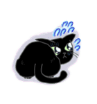 黒猫好きさんのベーシックスタンプ（個別スタンプ：33）