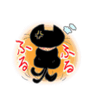 黒猫好きさんのベーシックスタンプ（個別スタンプ：34）