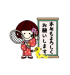 【再販】Happy Girlの年末年始（個別スタンプ：10）