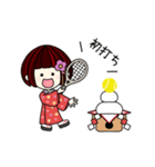 【再販】Happy Girlの年末年始（個別スタンプ：15）