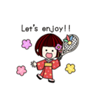 【再販】Happy Girlの年末年始（個別スタンプ：16）