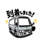 大好き！優しいマイクロバス（個別スタンプ：11）