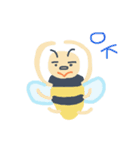 ハチに刺される（個別スタンプ：5）