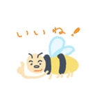 ハチに刺される（個別スタンプ：6）