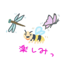 ハチに刺される（個別スタンプ：7）