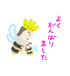 ハチに刺される（個別スタンプ：11）