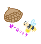 ハチに刺される（個別スタンプ：35）