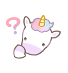 ゆめかわユニコーンのお正月【午年❗️】（個別スタンプ：17）