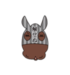 相づちを打つお馬さん ①（個別スタンプ：22）