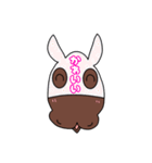 相づちを打つお馬さん ①（個別スタンプ：34）