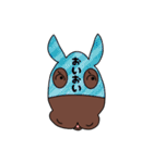 相づちを打つお馬さん ①（個別スタンプ：40）