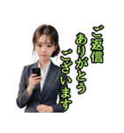 仮装女子_OL敬語編（個別スタンプ：37）