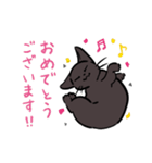 猫のあおいさん（三毛猫 ＆ 黒猫 Ver.）（個別スタンプ：26）