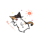 猫のあおいさん（三毛猫 Ver.）（個別スタンプ：18）