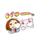 動くよ☆ヒロアカとコアラのカラワイン♡♥（個別スタンプ：1）