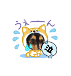 犬のcuteなスタンプ（個別スタンプ：5）