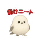 日常会話！シマエナガのゆるふわ可愛い♥（個別スタンプ：30）