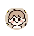 ゆったりとした可愛いスタンプ（個別スタンプ：2）