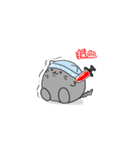 ガン患者にゃん（個別スタンプ：4）