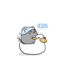 ガン患者にゃん（個別スタンプ：14）