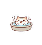 お風呂猫 本気だよ,（個別スタンプ：25）