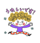ポジティブ✳︎アフロちゃん（個別スタンプ：12）
