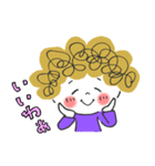 ポジティブ✳︎アフロちゃん（個別スタンプ：14）