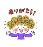 ポジティブ✳︎アフロちゃん（個別スタンプ：31）