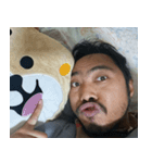 かわいい男2025とベッド（個別スタンプ：19）