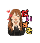 代表取乱役ももちゃん3（個別スタンプ：4）