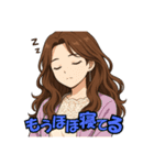 代表取乱役ももちゃん3（個別スタンプ：20）