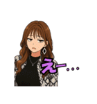 代表取乱役ももちゃん3（個別スタンプ：35）
