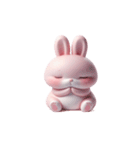 ピンクうさぎ 愛してるよ愛してるよ（個別スタンプ：14）
