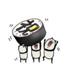 すしパンダ（個別スタンプ：40）