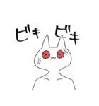 オタクしている気持ち悪い猫（個別スタンプ：15）