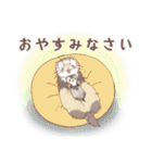みんなのゆるっとフェレットスタンプ（個別スタンプ：6）