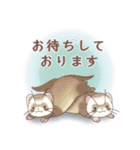 みんなのゆるっとフェレットスタンプ（個別スタンプ：31）
