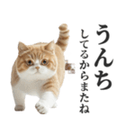 うんこ猫（個別スタンプ：32）