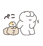 口の悪いうさちゃん×LINEマンガ 復刻版（個別スタンプ：19）