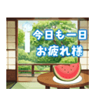 ひんやり涼感•夏の優しさスタンプ（個別スタンプ：6）