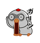 大きな目のニワトリの日常生活（個別スタンプ：10）
