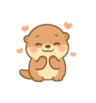 超かわいいカワウソスタンプ@日常会話（個別スタンプ：32）