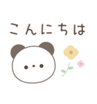 大人のシンプルな動物スタンプ（個別スタンプ：6）