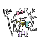 おでぶんうさもか④【躁鬱+情緒不安定...】（個別スタンプ：32）