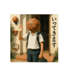 バスケ馬鹿の平凡な日常（個別スタンプ：5）
