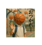 バスケ馬鹿の平凡な日常（個別スタンプ：10）