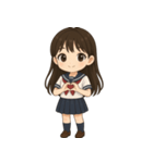天真爛漫の女子高生（個別スタンプ：2）