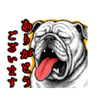 ぶるどっぐの叫び【敬語・日常挨拶】（個別スタンプ：9）