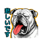 ぶるどっぐの叫び【敬語・日常挨拶】（個別スタンプ：31）