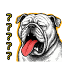 ぶるどっぐの叫び【敬語・日常挨拶】（個別スタンプ：37）